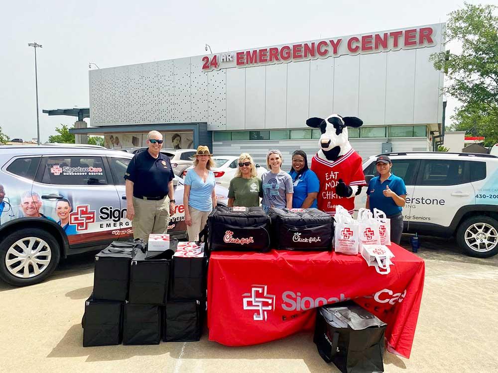 Fun and Free Food at 2025 Texarkana Drive Thru First Responders Lunch